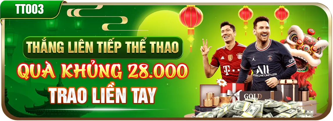 Banner khuyến mãi chào mừng Oppa888